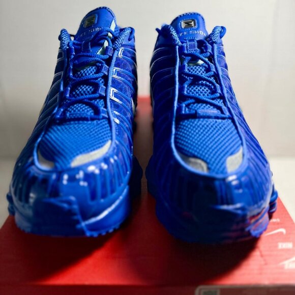 Nike Shox TL Hyper Royal Blue Metallic Silver AV3595-400 Sz: 12 | NWB no lid - Picture 3 of 10